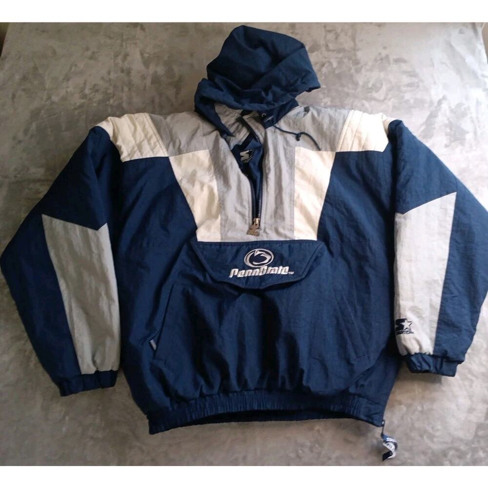 Vintage Penn State Nittany Lions Starter Puffer Jacket Mens Large